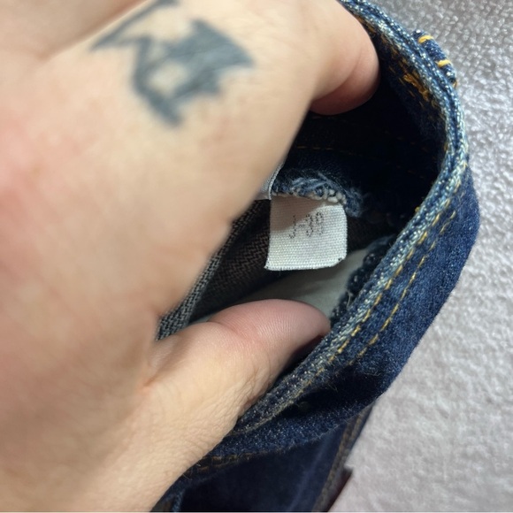 Jordache Vintage 80’s Straight Leg Jeans Womens 6 Blue Thick Denim 2596 - Picture 6 of 14